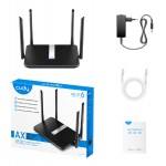 CUDY Wi-Fi 6 mesh router X6, AX1800 1800Mbps, 5x Ethernet ports