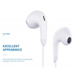 YISON earphones με μικρόφωνο X8, USB-C, 13mm, 1.2m, λευκά