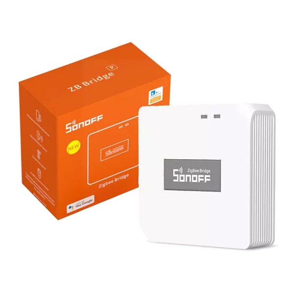 SONOFF smart hub ZBBRIDGE-P, ZigBee 3.0, Wi-Fi, λευκό