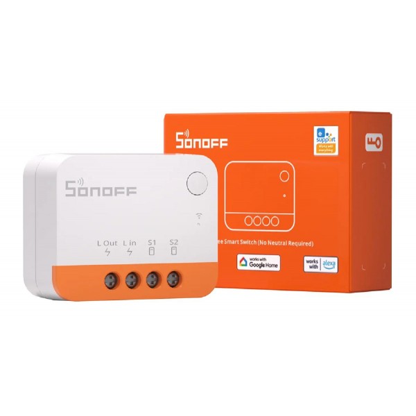 SONOFF smart διακόπτης ZBMINI-L2, 1-gang, ZigBee 3.0, λευκός